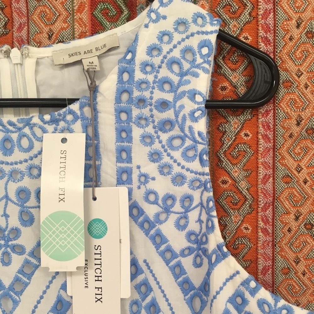 Breezy eyelet sundress